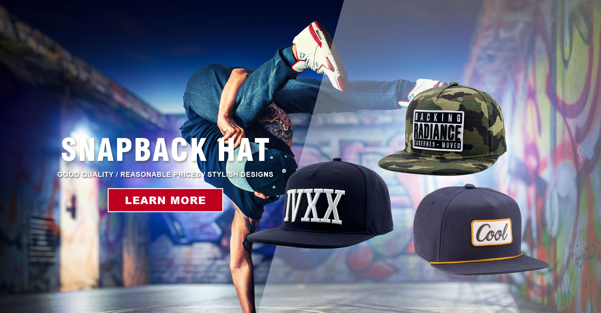 Chapeau de mode Snapback