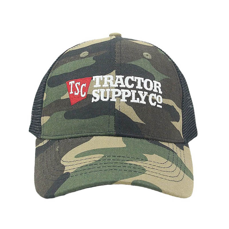 Chapeau de camionneur de camouflage